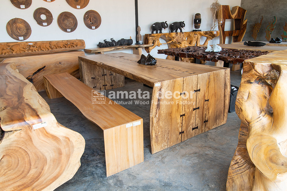 amata decor Natural Wood Furniture Factory and Home Decor