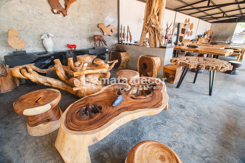 amata decor Natural Wood Furniture Factory and Home Decor