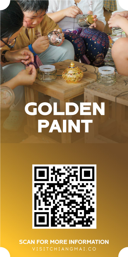 golden paint